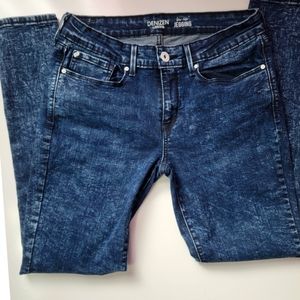 Levi's Denizen Jeggins Acid Wash Blue Skinny Jeans Size 13/ W31